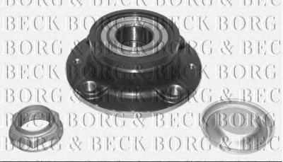 BORG & BECK bwk983 -  Комплект подшипника ступицы колеса